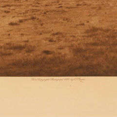 Edward S. Curtis Original Photogravure «The Village – Hooper Bay» Alaska 1928