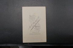 Photo portrait CDV KAB Berlin businessman woman book professor teacher royal grave