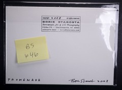 Boris Starosta 3D Stereoview – CREATIVE Promenade Signed 2008