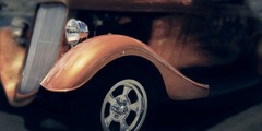 Fine Art Photography, Color print, 9×18, 1933 Ford Coupe