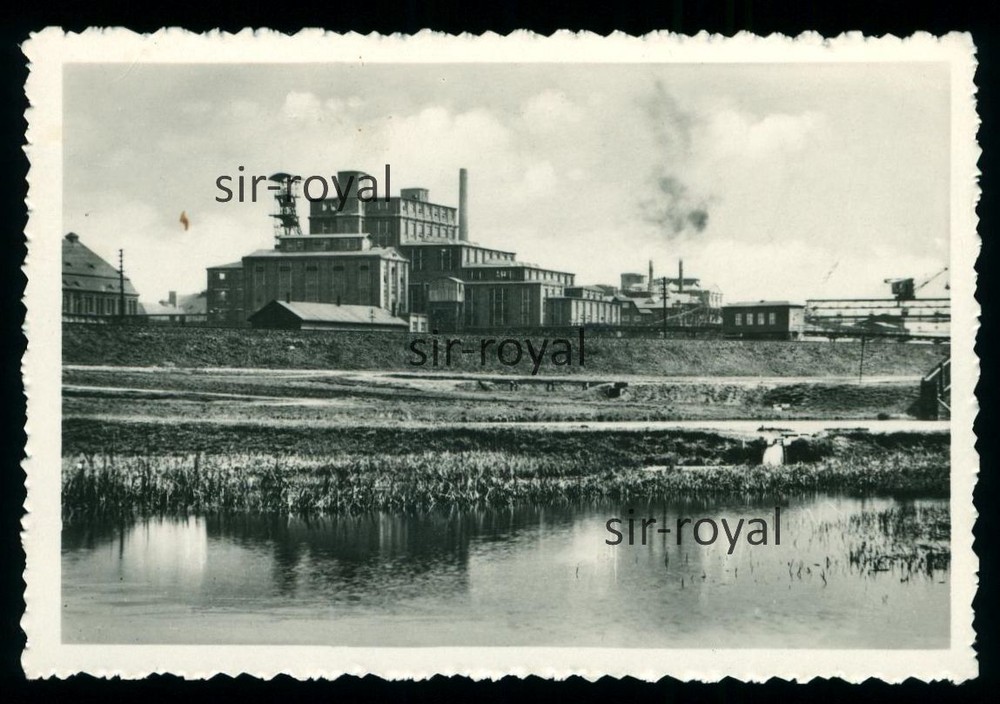 Beuthen in Upper Silesia 1930s – German Lead Harley Pit – Photo 9x6cm