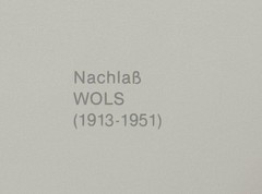 WOLS, Untitled, Photograph from Estate, 1939/1998, Pen Art