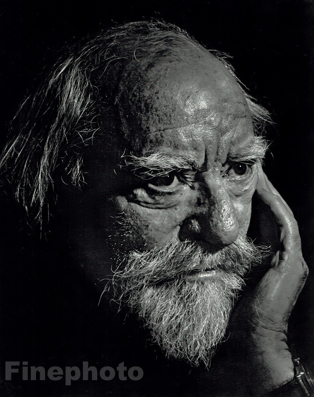 1954 Vintage 16×20 AUGUSTUS JOHN Britain England Artist Photo Art ~ YOUSUF KARSH