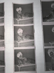 NEWLY FOUND! Hendrickson PHOTO Contact Sheet Proof & Negatives SEXY VOLUPTUOUS