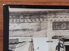 WALKER EVANS Original Silver Gelatin «Sidewalk scene in Selma, Alabama» 1935