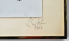 Midcentury Brazilian Hugo Rodrigo Octavio Photograph Rio de Janeiro Beach SIGNED