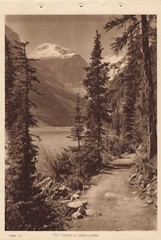 Canadian Pacific Rockies Byron Harmon Photogravure MT Lefroy & Lake Louise