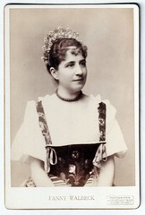 Fanny Walbeck Actress Austria Vienna Portrait Photo 1875