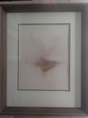Art Photography High Quality Print Signed Matted Wood Framed Vint Excellent
