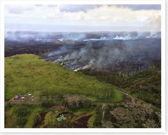 Kilauea Volcano Pohoiki Road Lava Flow 2018 Silver Halide Photo