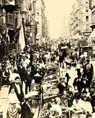 Mulberry Street, New York City, 1906 Fotofolio Art Photo Print Card 4.25”x6”