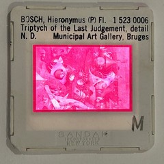 Sandak 35mm Art Slide Bosch Last Judgement Triptych Detail Bruges