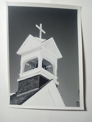 1960 CHURCH IN BRECKENRIDGE, COLORADO 5″ X 7″ Black/White Ron Hill