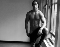 90′ male models photos printed from photographers original negative