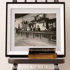 LSA Saloon – Bartenders at Your Service Photo – 11X14 Unframed Print – Great Vin