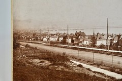 Duluth MN, Early 1900s view from Third St. 8×5 photo by Eclipse View Co. Unpaved