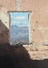 Charlotte Bell 1/100 Photo Art «Door to the Desert» Mineral de Pozos Mat 20×16