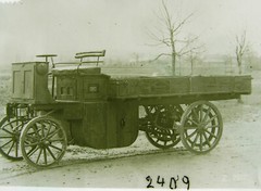 Daimler Motoren Gesellschaft Cannstatt Truck 1898 Original hist. Glass Negative
