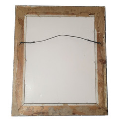 1880’s School Girl Photo Portrait in Large Ornate Antique Wooden Frame 26″x22″