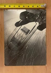 Vintage Photo Nicola Tesla? Electric Light Bulb Science 12+9 In Edison?