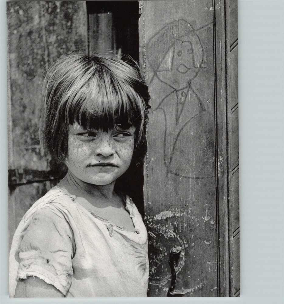 1938 Walker Evans Americana Young Girl Self Portrait Original Photo Gravure