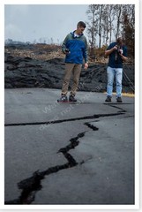 EPA and HDOH Assess Kīlauea Volcanic Eruption Rift Zone 2018 Silver Halide Photo