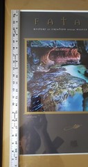 SIGNED Lithochrome Print MYSTIC WATERS Michael Fatali 21.5″x29″ Frame NICE!