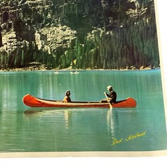 Lot Of 2 1960’s Don Harmon Signed ‘Lake Louise’ Photograph Large 21”x16”