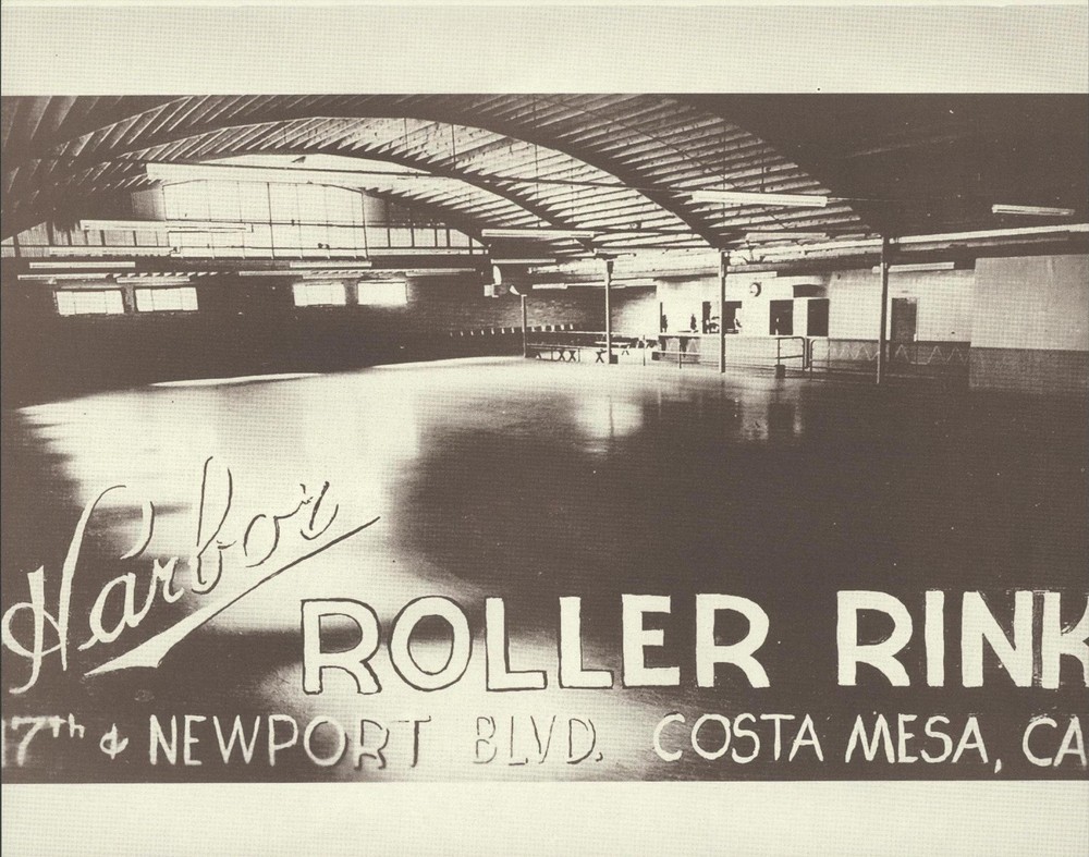 COSTA MESA 17th/Newport HARBOR ROLLER RINK 1950 VINTAGE Photo Print 1204 11 x 14