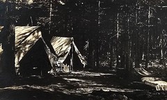 1900s Tent Camping Set of 6 Photos for DIGITAL DOWNLOAD Print at Home Primitive