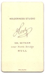 Photograph Hertz, Hull, Witham 123, Portrait of a Lady CDV / Cabinet Photo