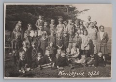 Knüllfeld near Steinbach-Hallenberg 1928 – Thuringian Forest School Trip – Photo
