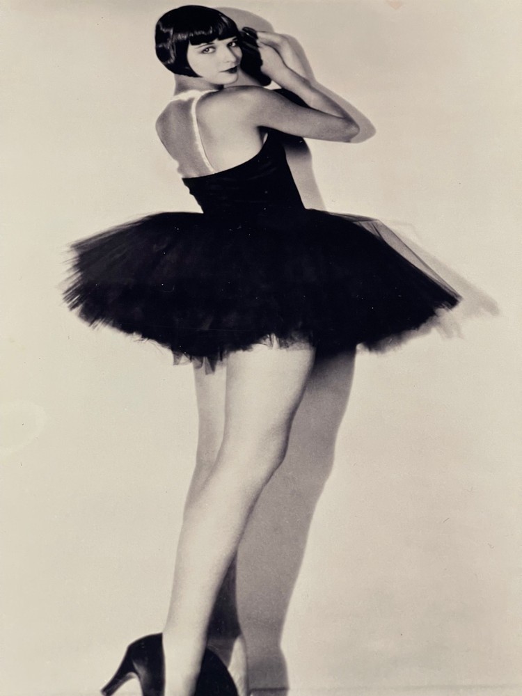 Louise Brooks Large Format Young Woman Portrait Film Print Actress Photo