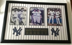 New York Yankees Legendary Teammates Framed Picture Photo Collage Ruth Jeter