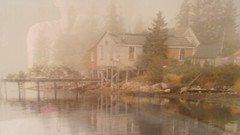 Vintage Framed – John Gavrilis Photography – Maine Bar Harbor – Signed