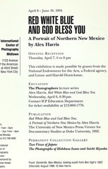 Alex Harris (b. 1949) Art Announcement Card 1994 – New Mexico Photography