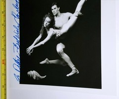 JOFFREY BALLET SIGNED 8×10 PRESS PHOTO ELIZABETH PARKINSON DANCE BALLERINA VTG