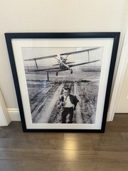 Alfred Hitchcock movie production photography with black frame 26 x 30