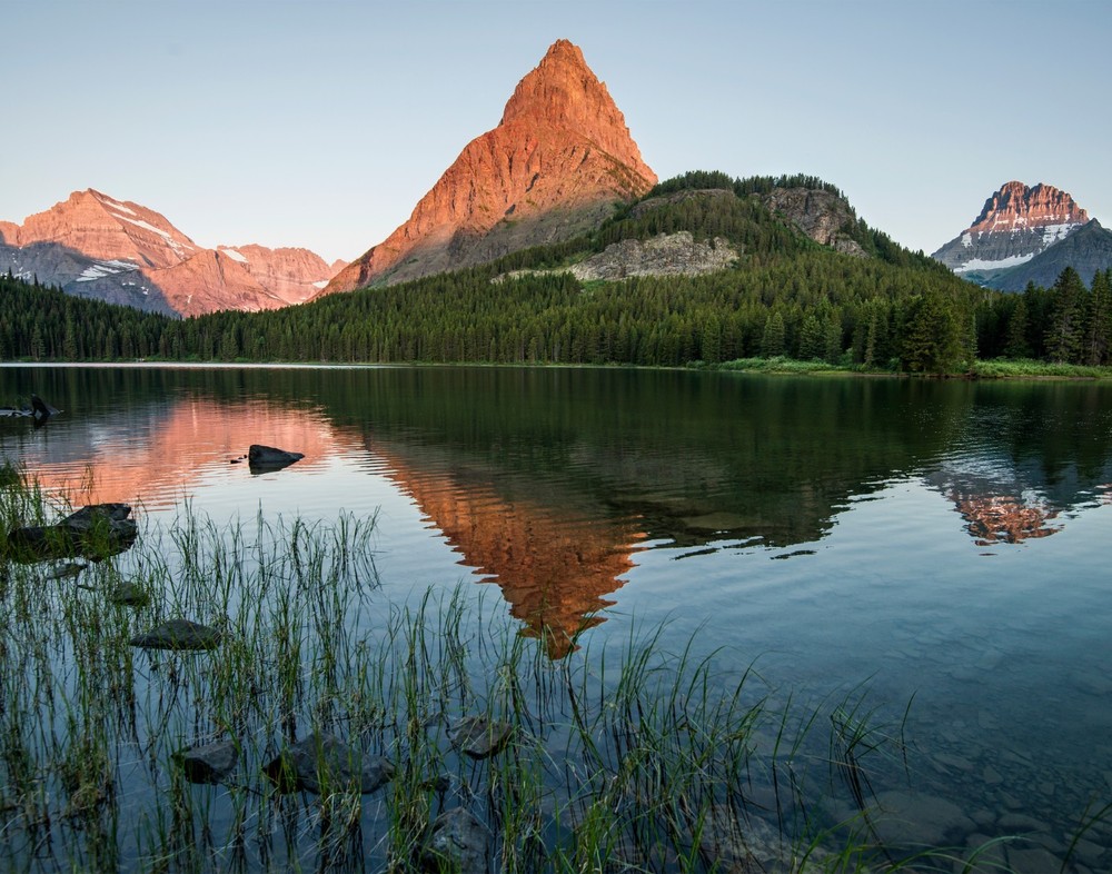 Many Glacier Early Morning Yawn Photograph Print 11″x14″