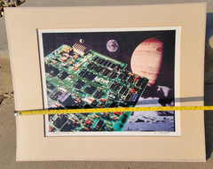 LEE MERRITT BLODGET ~ «SPACEY CIRCUITRY» ~ 1983 ~ SIGNED~ ANSEL ADAMS UNDERSTUDY