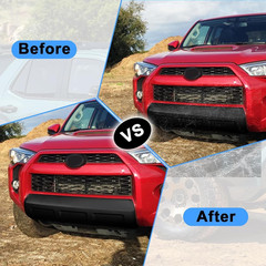 2PCS Front & Rear Lower Valance Panel Bumper Molding Fit for Toyota 4Runner 2016