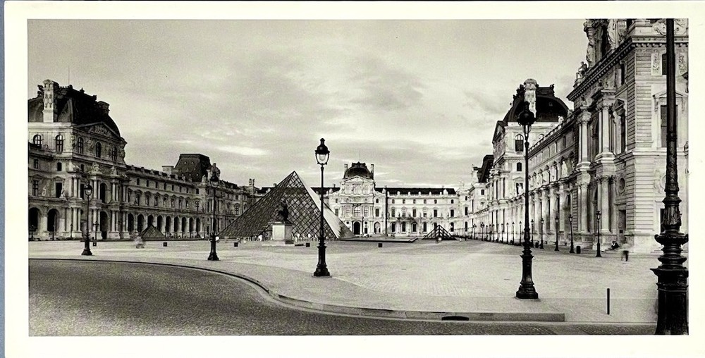Philip Trager (b. 1935) Art Announcement Card 2000 – Changing Paris