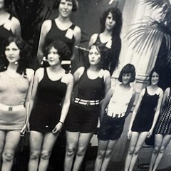 Vintage 1927 California Beauty Week Photo 8″ x 23″