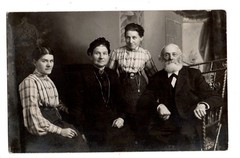 Foto AK 1905 Lydia Mohr Stuttgart Deutscher Versicherungs-Verein Familie B1 357