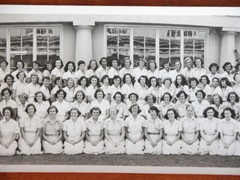 Rare Vtg 40s Marlborough School Senior High School Students 1949 Los Angeles CA
