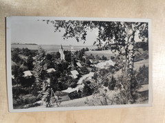 Postcard photo Czech Republic Silesia Nieder Heinzendorf Sudetengau F22