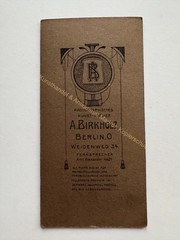 orig. CDV photo photography picture child old fashion around 1910 Berlin Birkholz girl