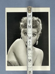 Lucille Ball Art Print Card 1950 Photo By Philippe Halsman Fotofolio 4”x6” Lucy