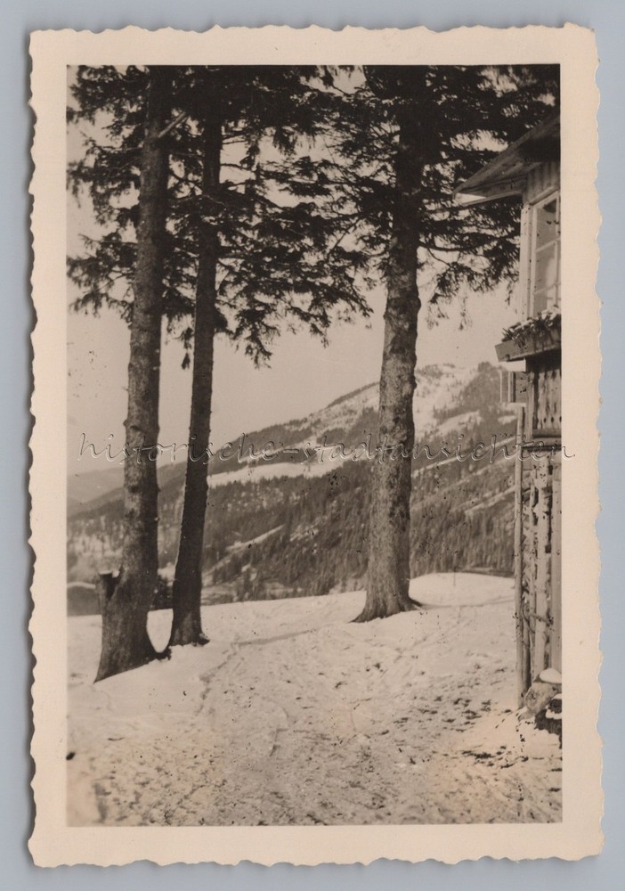 Bayrischzell 1943 1944 – Alm Berghaus – Old Photo 1940s