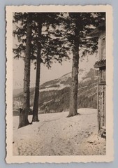 Bayrischzell 1943 1944 – Alm Berghaus – Old Photo 1940s
